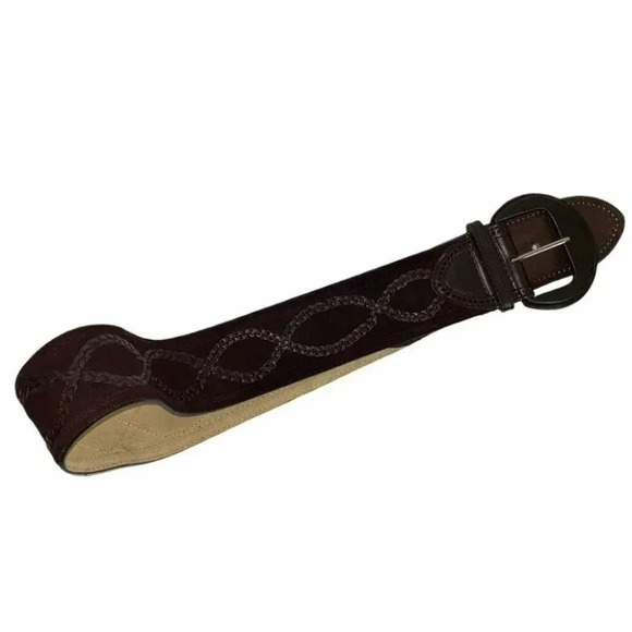 Another Line M brown leather 2.5” thick belt - Picture 5 of 9